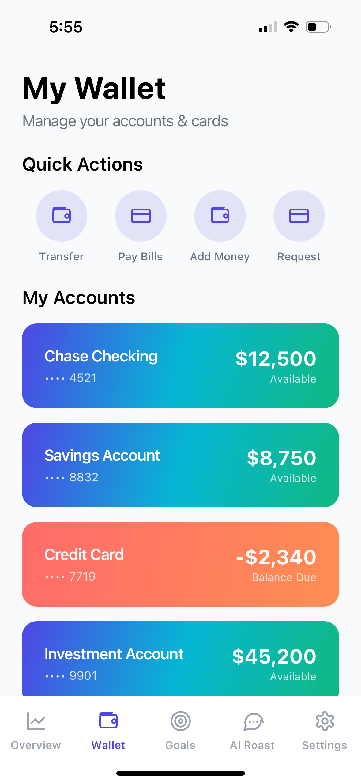 Account management